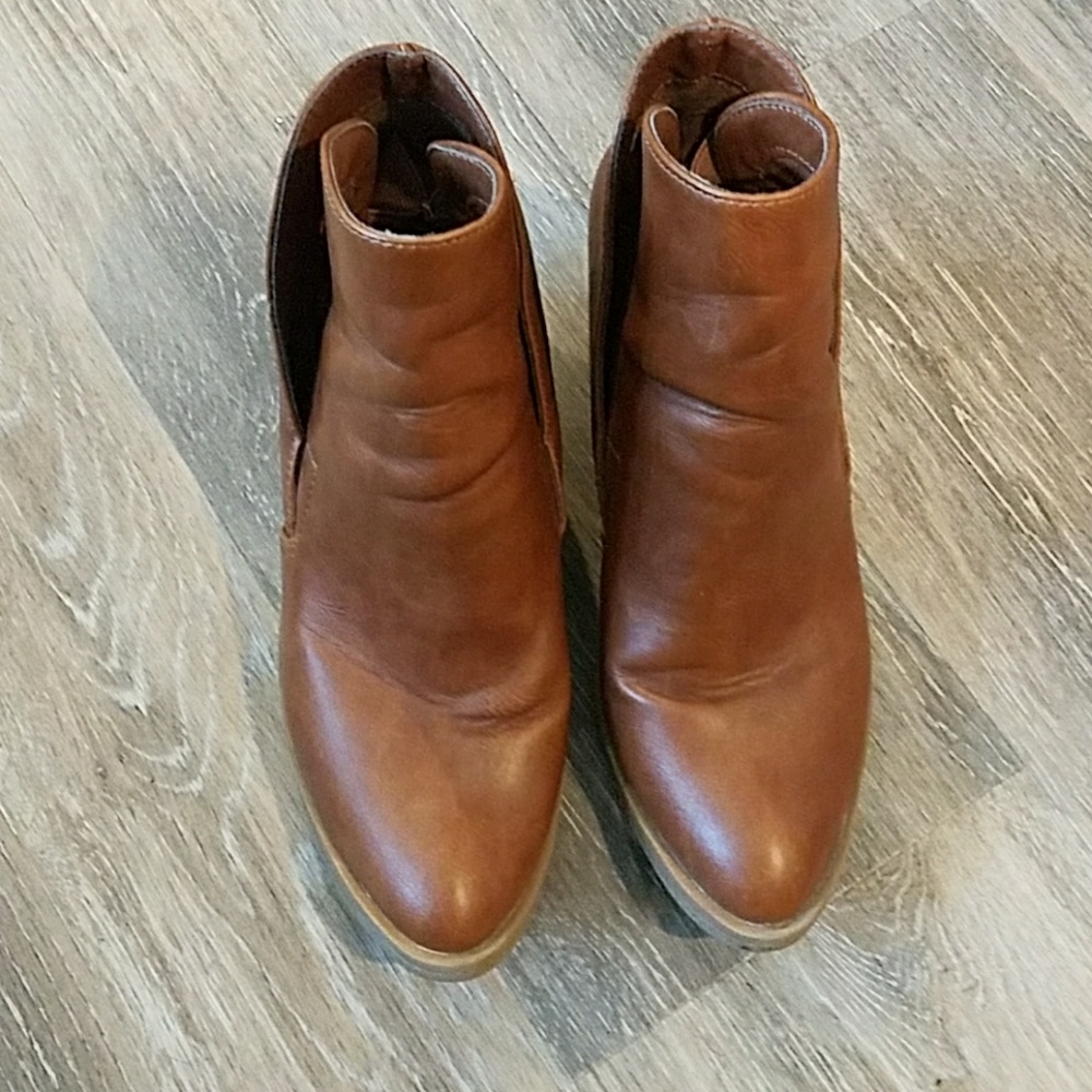 Brown booties